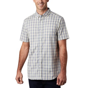 Columbia Rapid Rivers II Short Sleeve Big, Camisa Coral Claro Para Hombre | 634581-CBN